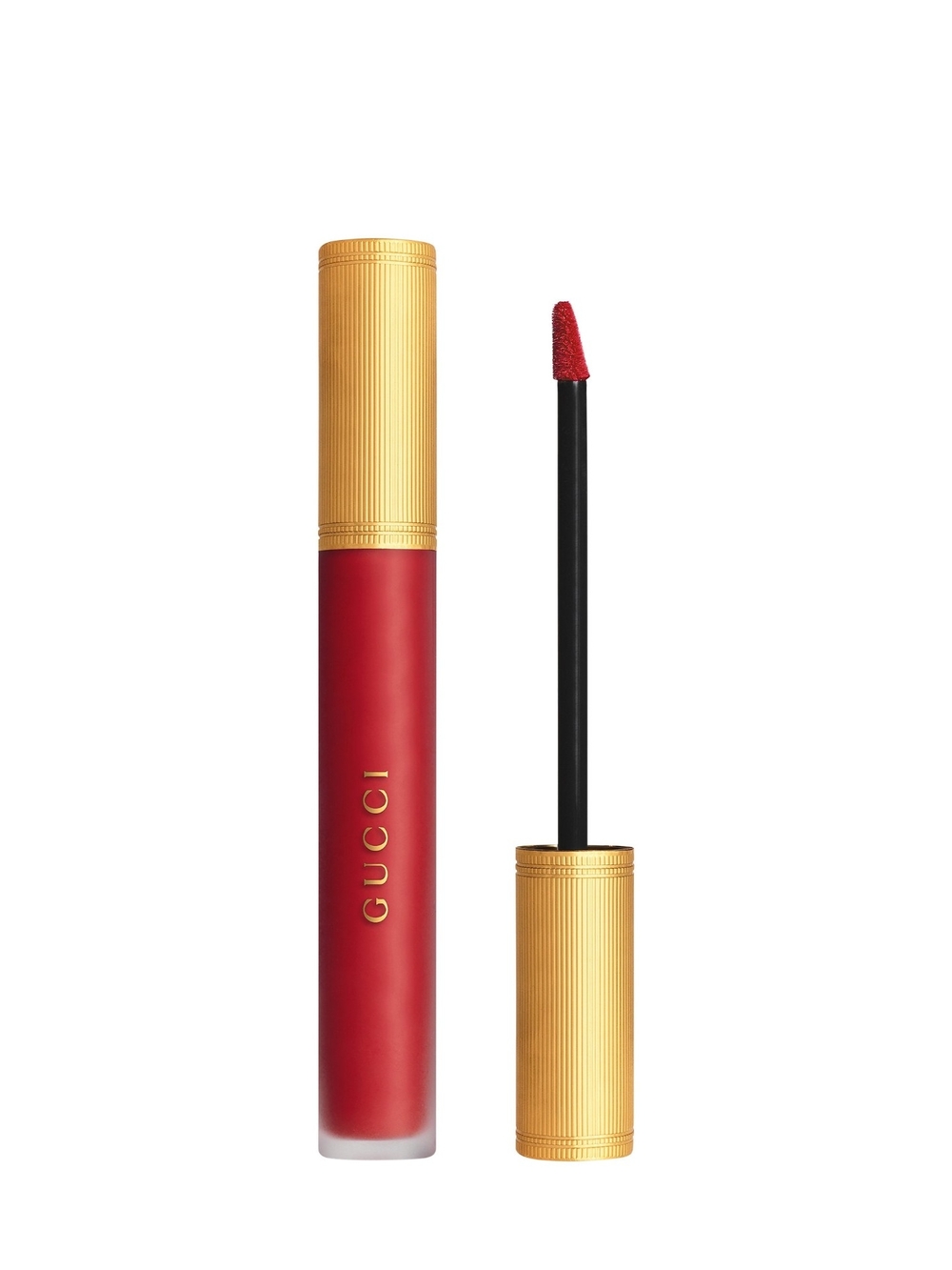 Gucci Rouge Liquid Matte Lippie- In Shade Golden Red 25 BNIB✨FREE GIFT✨✨